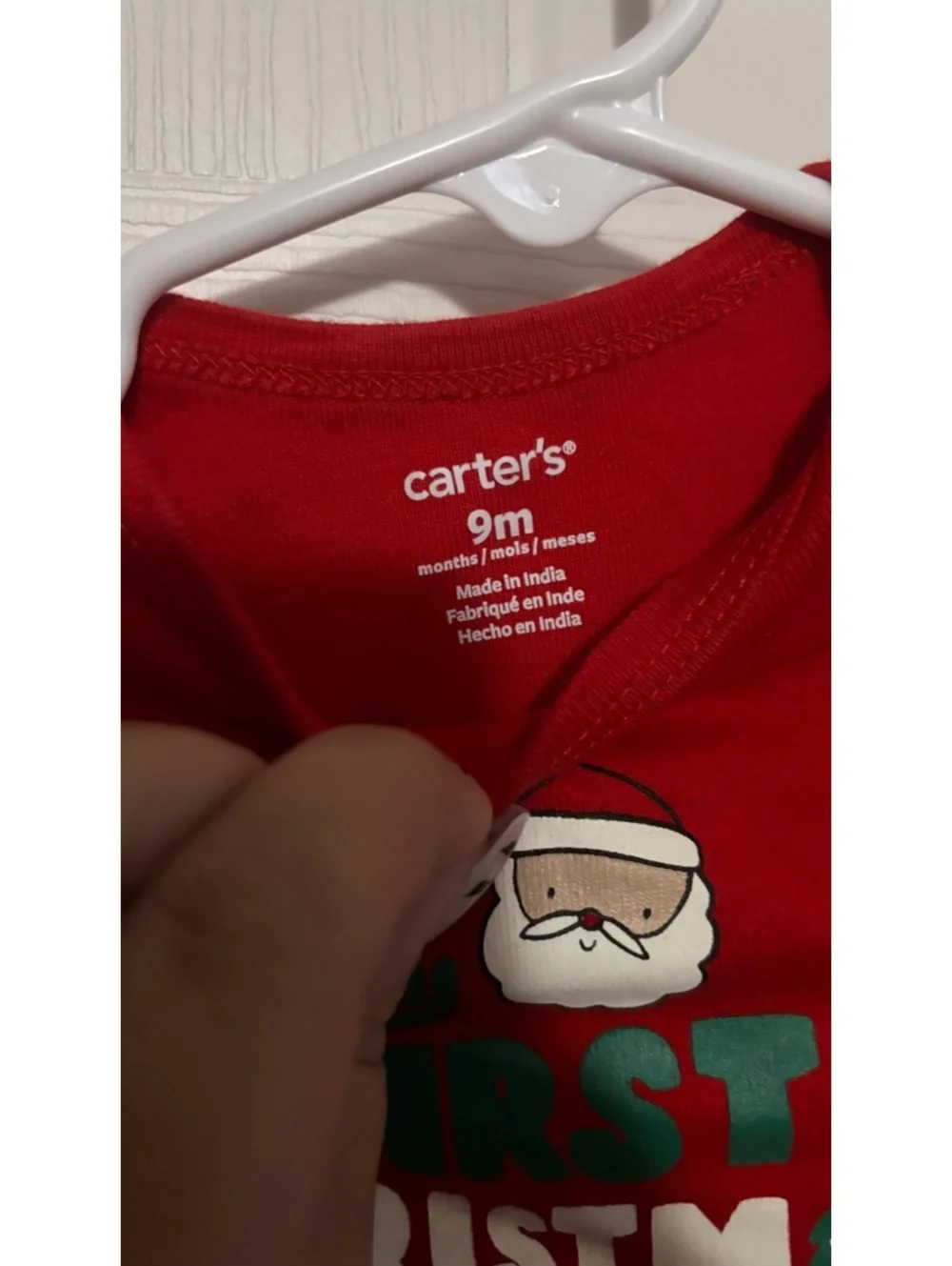 My First Christmas outfit